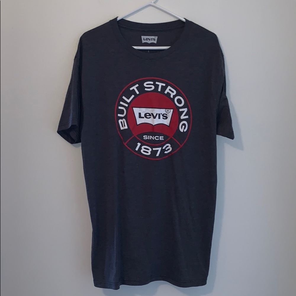 Gray short Sleeve T-Shirt from Levi & Strauss